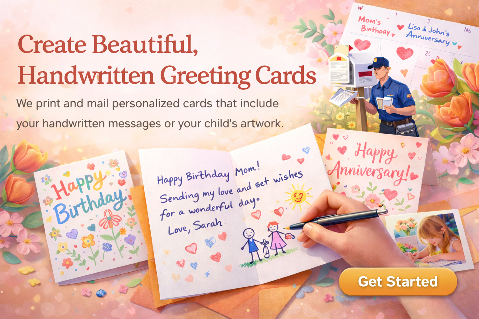 AlwaysWritten greeting card service